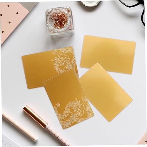 Miniatura 5 de Operitacx 50 Uds tarjetas en blanco tarjetas de visita sublimación etiqueta de equipaje en blanco tarjetas pequeñas espacios en blanco tarjetas en