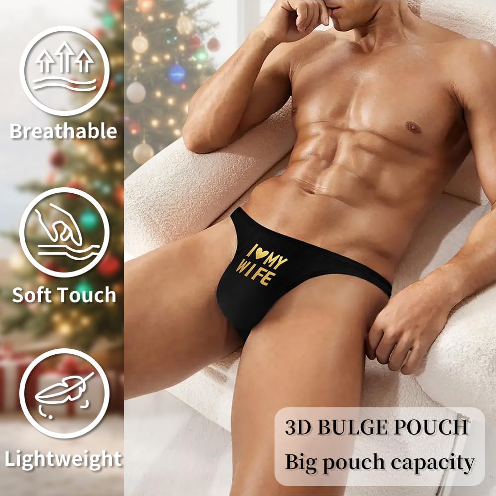 Men's Thong Underwear, Low Rise G-String Bikini Briefs, Sexy T-Back for Gym & Sport - Image 3