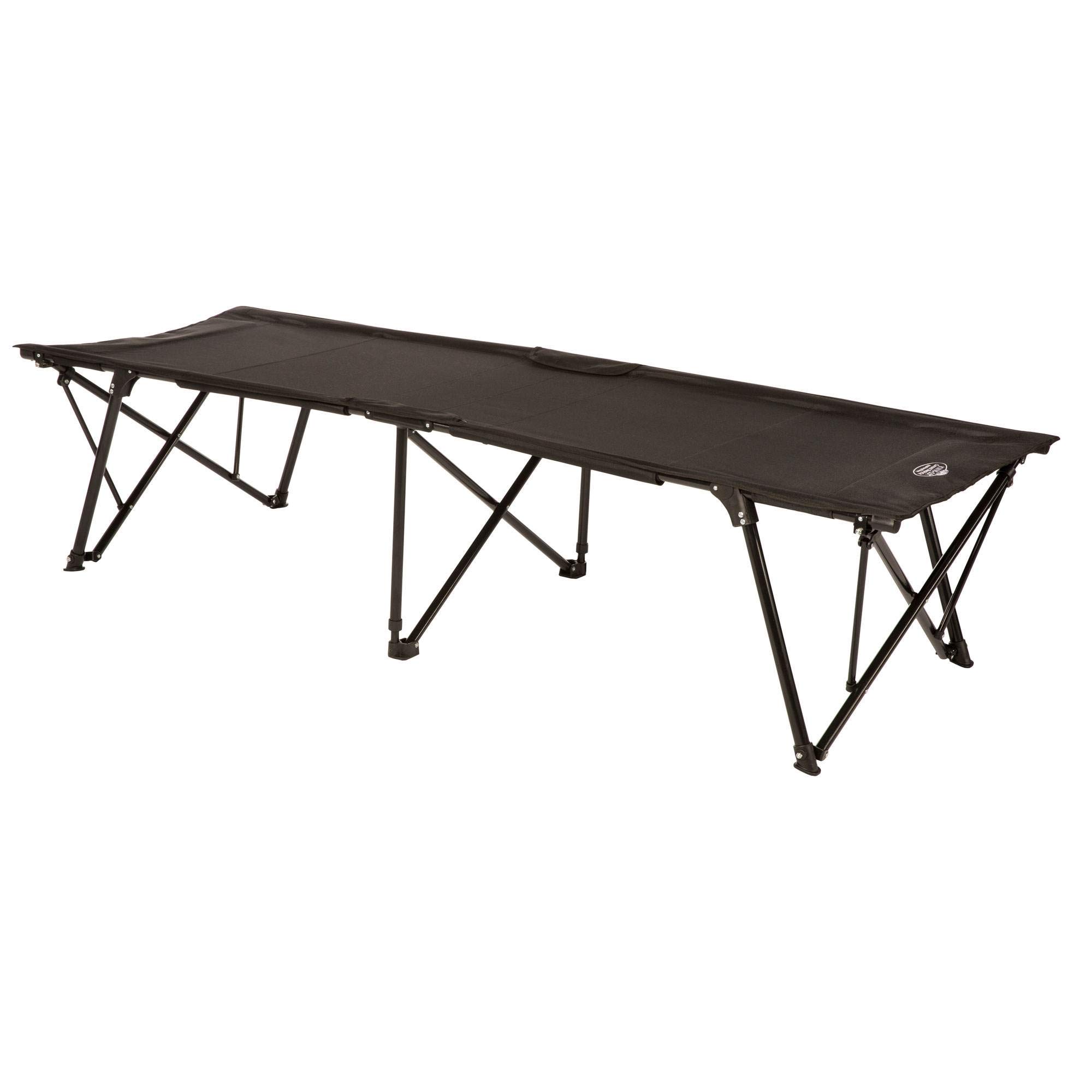 Kamp-Rite Standard Kwik Cot Folding Portable Indoor and Outdoor Sleeping Bed, for Guest Bed, Emergencies, and Lounging (2 Pack)