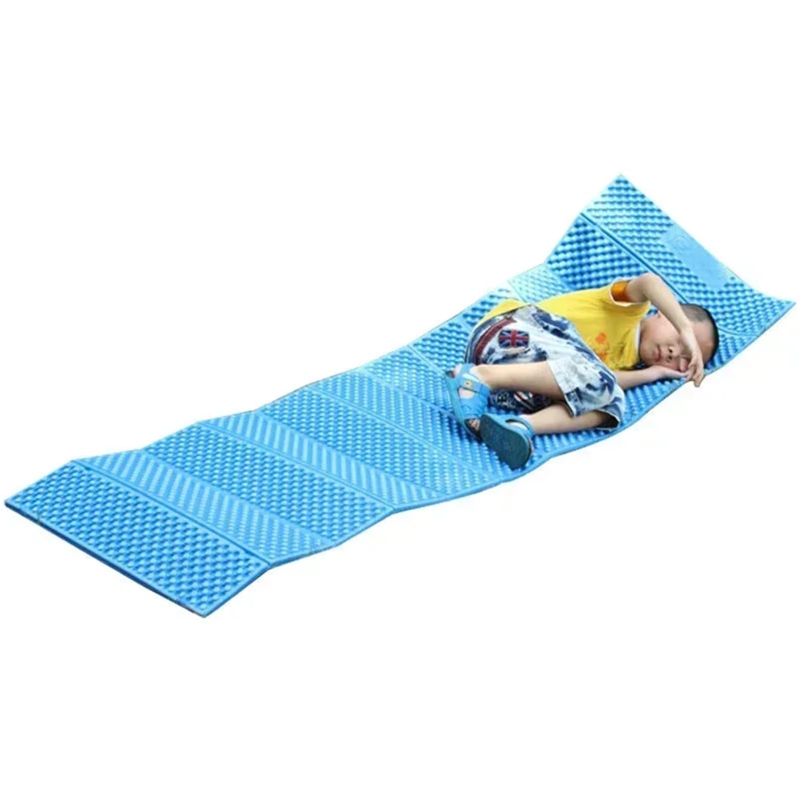 Esterilla Plegable de EVA for Tienda de campaña (186 x 57 cm): Almohadilla de Espuma Resistente a la Humedad for Senderismo, Picnic, Playa y Calor.