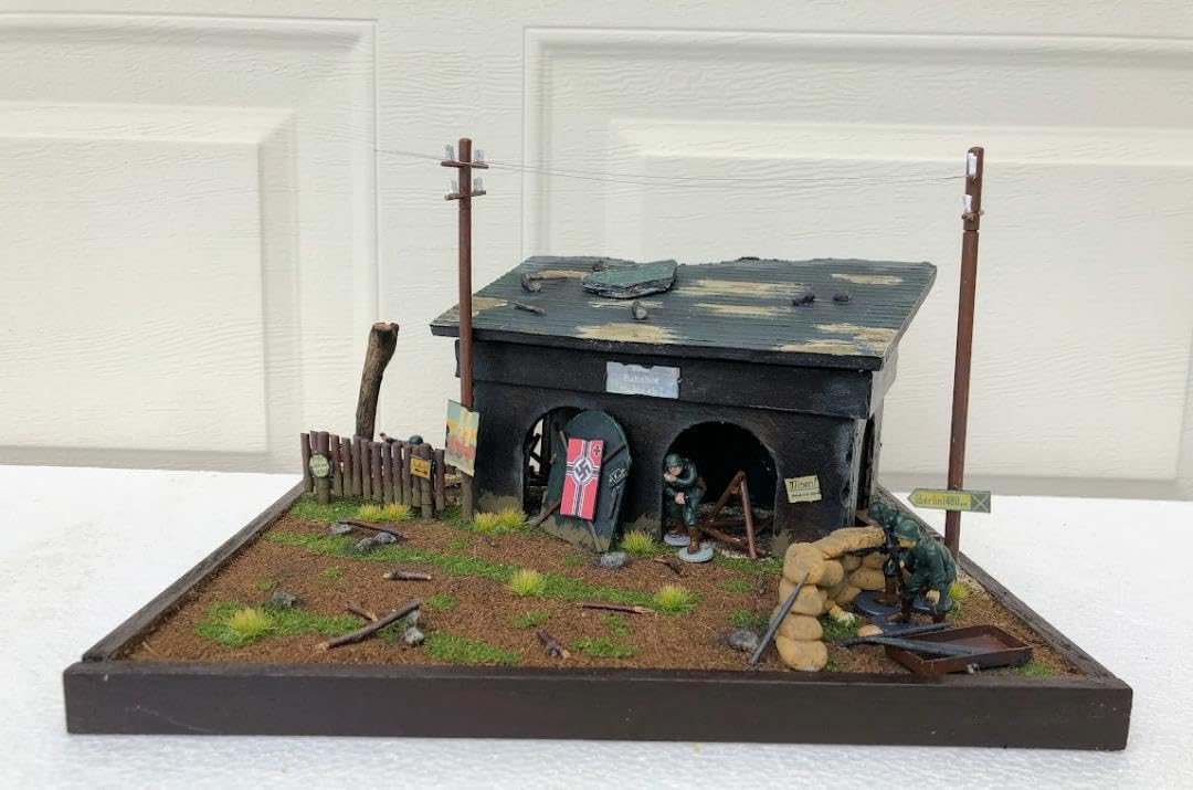戦場ディオラマ模型完成品1/35『誰も来ない演奏会』 戦場ディオラマ模型完成品1/35『誰も来ない演奏会』
