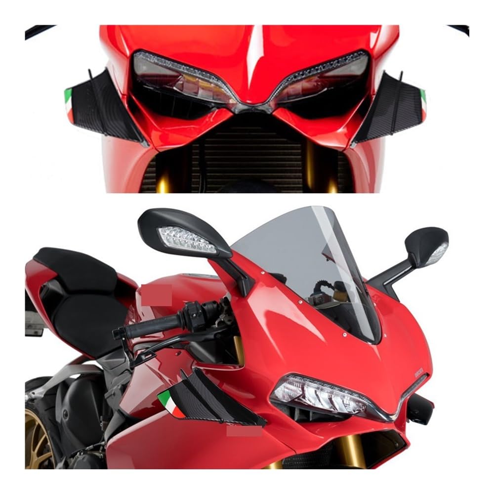 Moto Ali Spoiler Spoiler Anteriore Per Daytona Per Moto2 765 955i 600 650 675 675R TT600 Kit Alette Per Moto Carenature Accessori