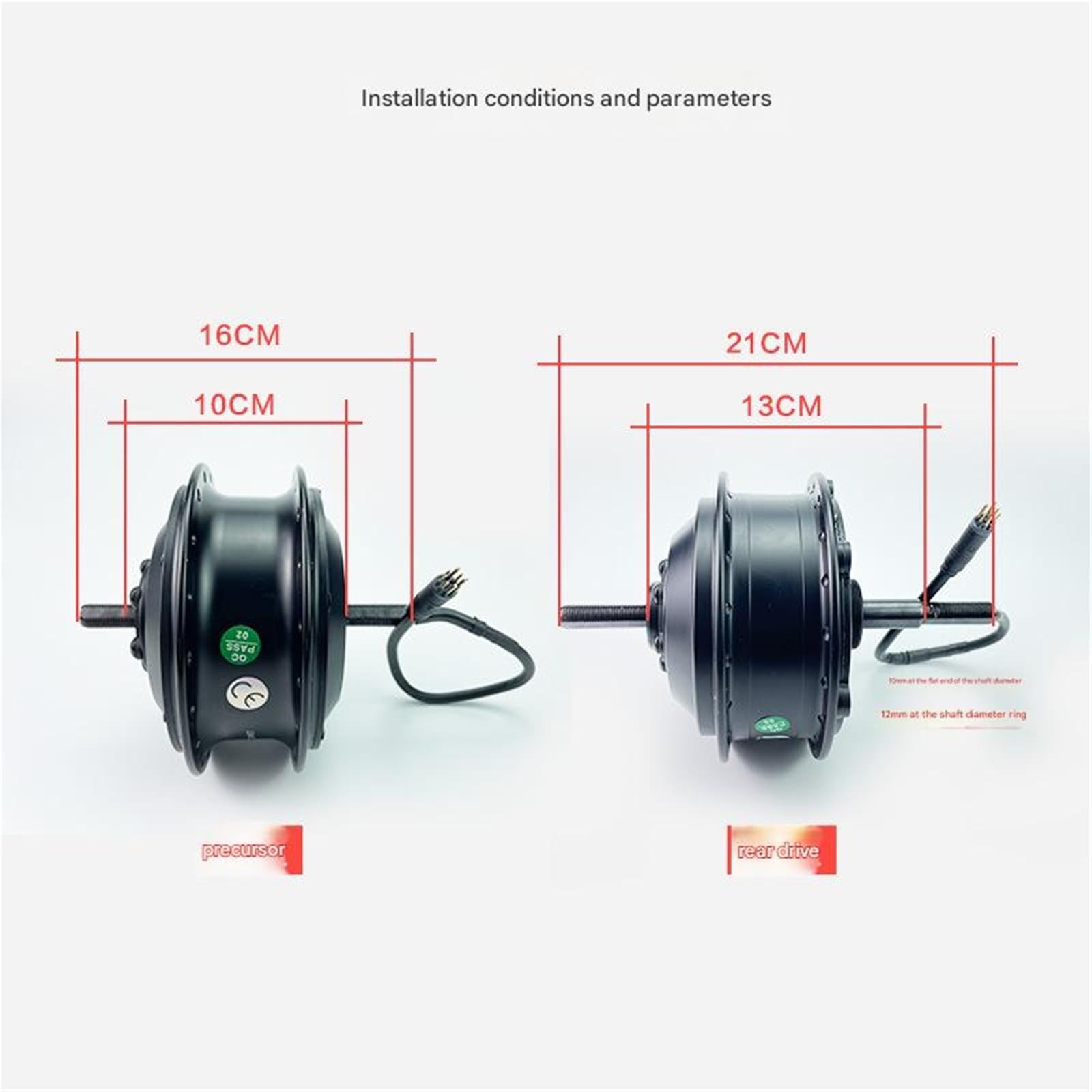 Zestaw do roweru elektrycznego, Zestaw Do Konwersji Roweru Elektrycznego O Mocy 350 W Górskiego E-Koło Samodzielnego Montażu dla motocykli
