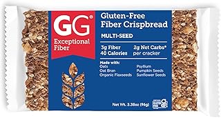 GG Exceptional Fiber Gluten-Free Multi-Seed Fiber Crispbread, 3.38 OZ
