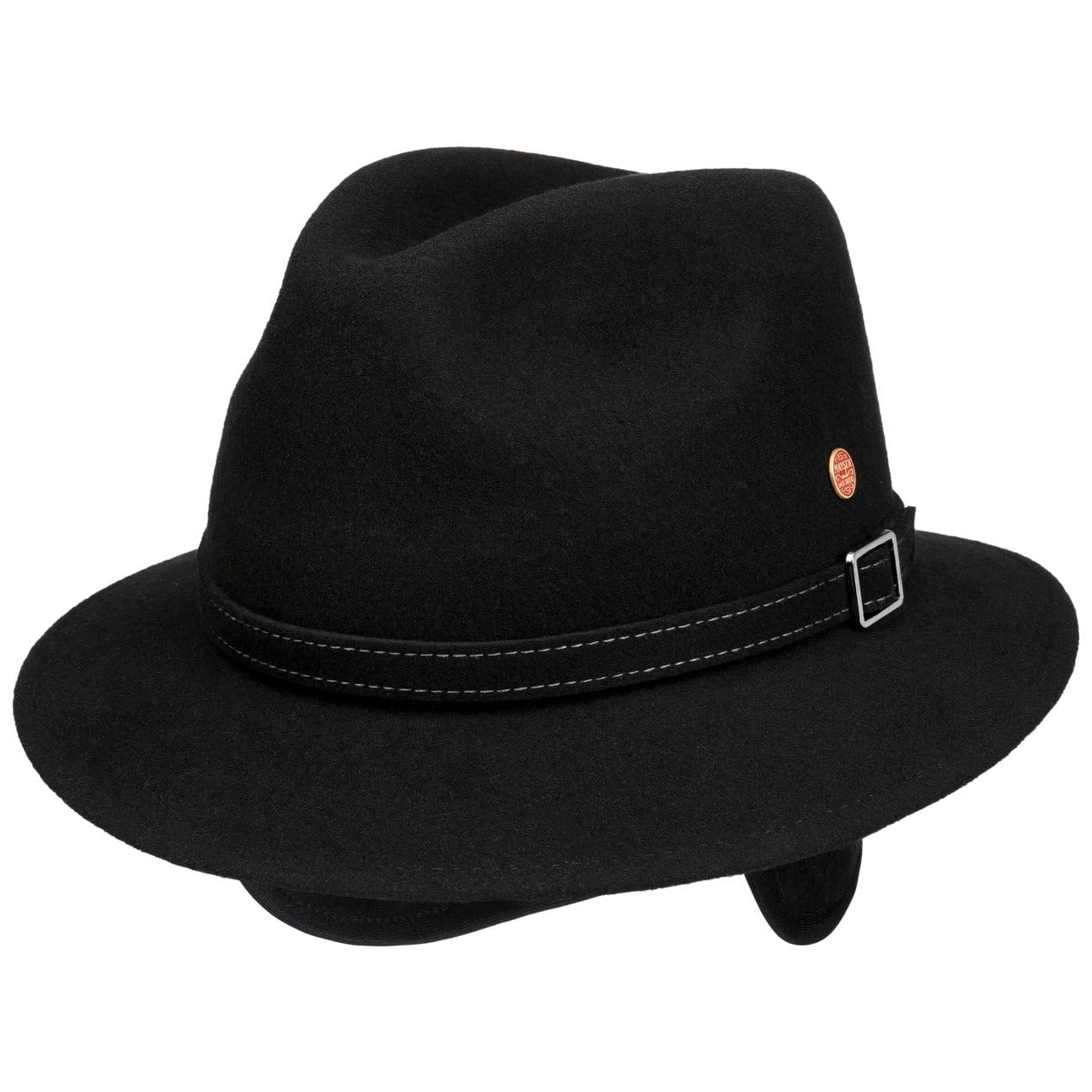 Mayser Dale Trekking Wool Hat Women/Men Black 7 5/8