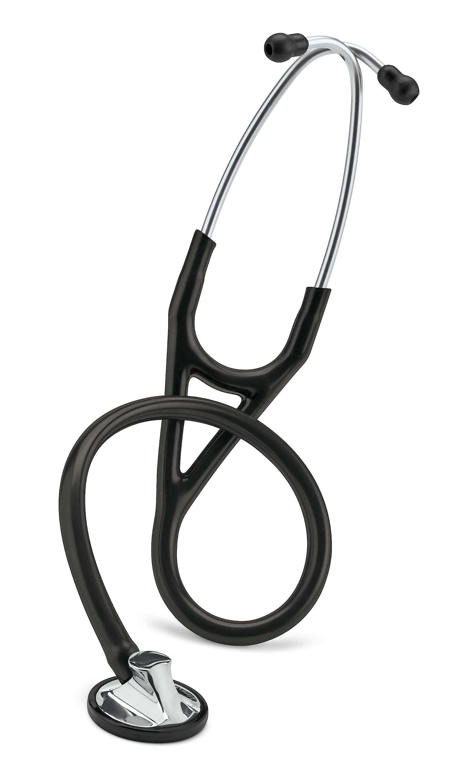 3M Littmann Master Cardiology Estetoscopio con Grabado Gratuito y Linterna Pupilar de Regalo (Negro)