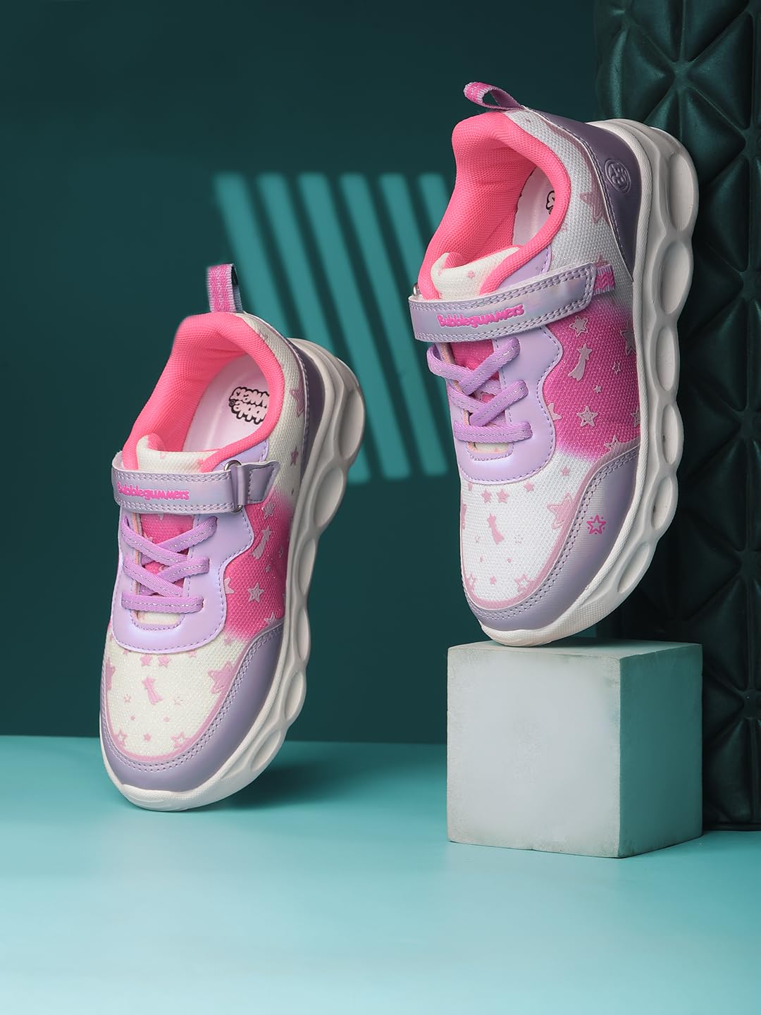 Bubblegummers Kids Sports Shoes- Pink (11UK) 4