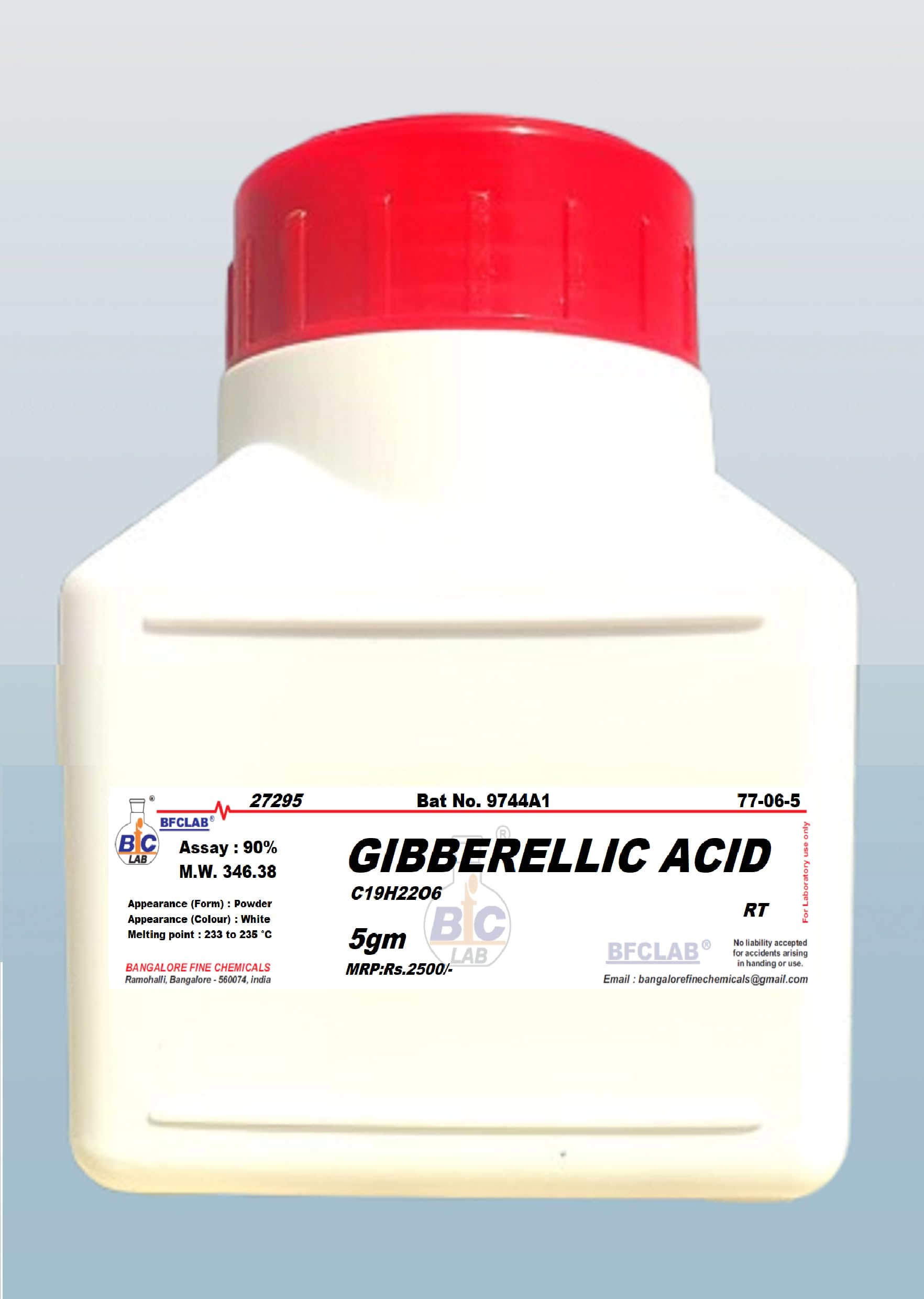 GIBBERELLIC ACID - 5gm (Gibralic Acid)