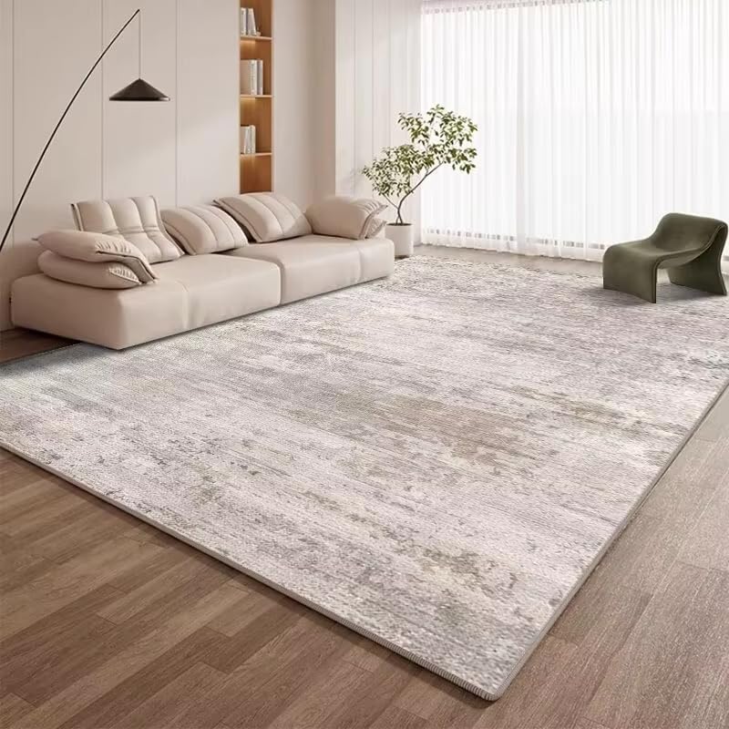 Tapis nordique abstrait de salon 60x120 cm lavable et pliable