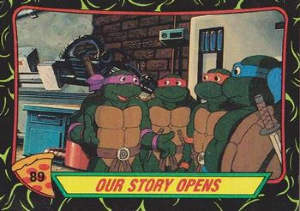 1989 Topps Teenage Mutant Ninja Turtles NonSport Standard Sized