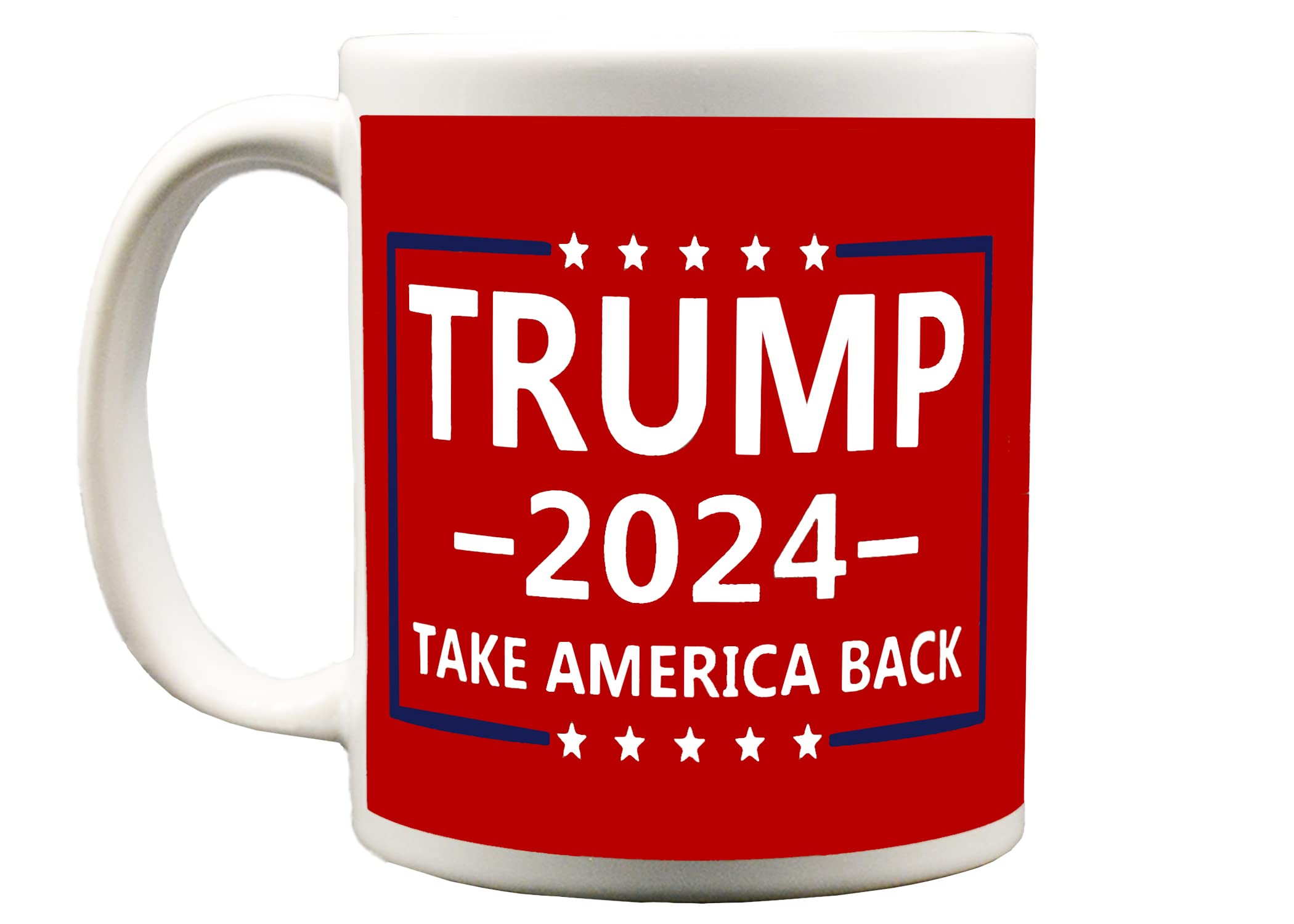Amazon.com: Rogue River Tactical Donald Trump 2024 Coffee Mug Take America  Back Trump 2024 Novelty Cup President of The United States MAGA (Red),  JJ1312 : Home & Kitchen