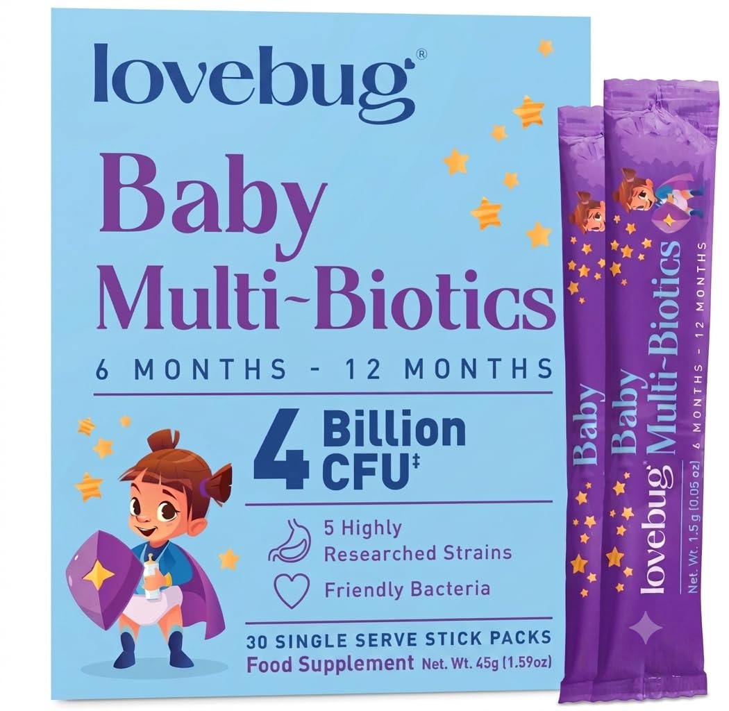 Lovebug Baby Multibiotic Powder, 30 Sachets