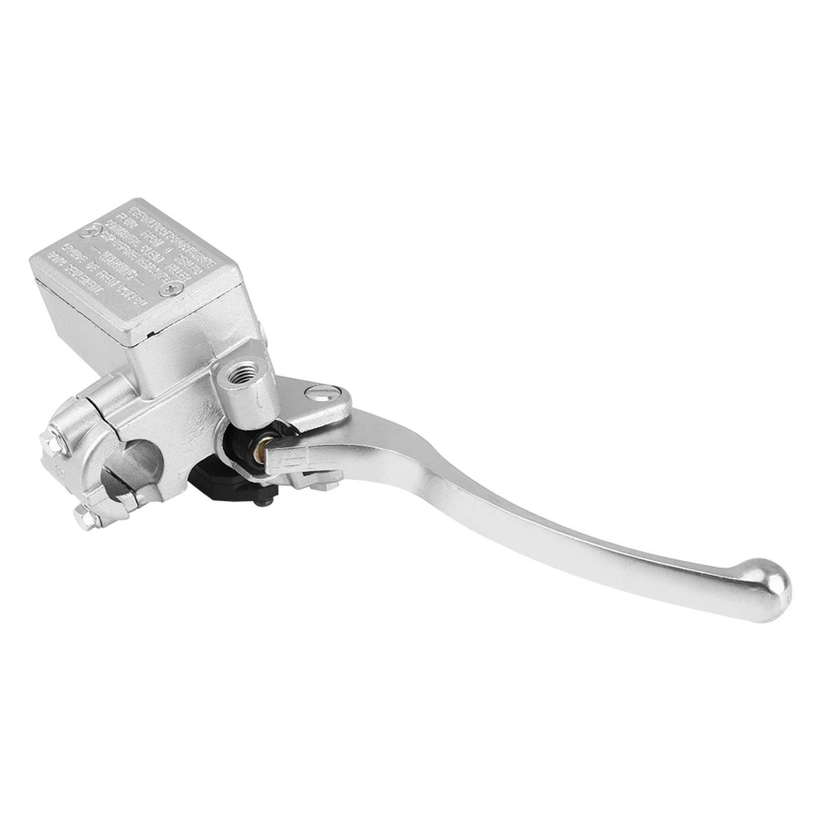 Mumisuto White Motorcycle Master Cylinder,7/8" 22Mm Motorcycle Front Right Hydraulic Brake Clutch Lever Master Cylinder For Yfz450 Yfm (White)