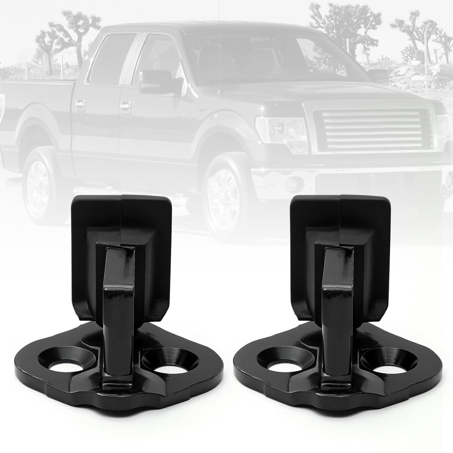 Door Lock Striker Pin 9L3Z1522008A Compatible with Ford F-150 F-250 F-350 1999–2016, Striker Door Locking Mechanism Replacement 9L3Z-1522008-A, Left Right Front, 2 Pack