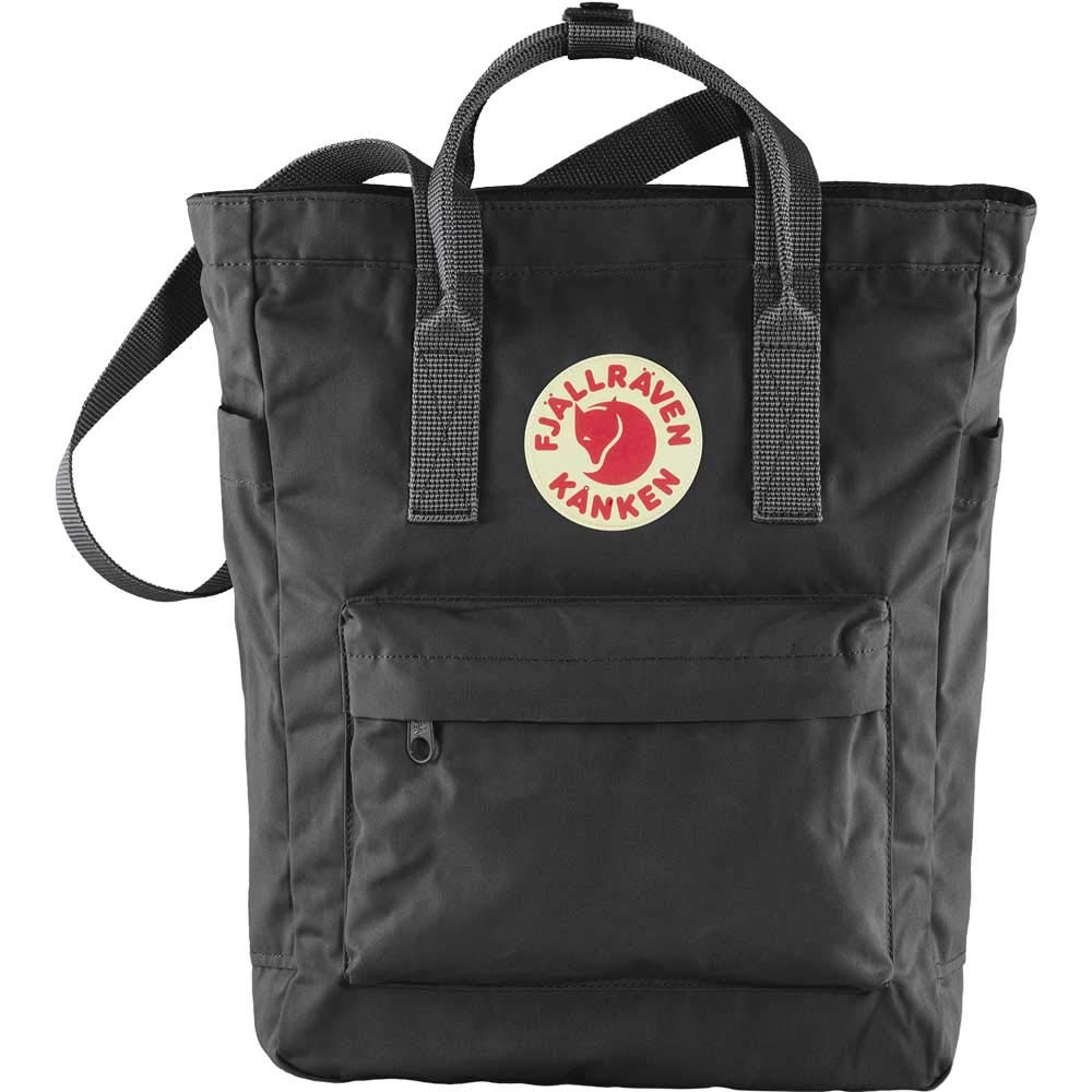 FJÄLLRÄVEN Kånken Totepack Backpack, Black, One Size