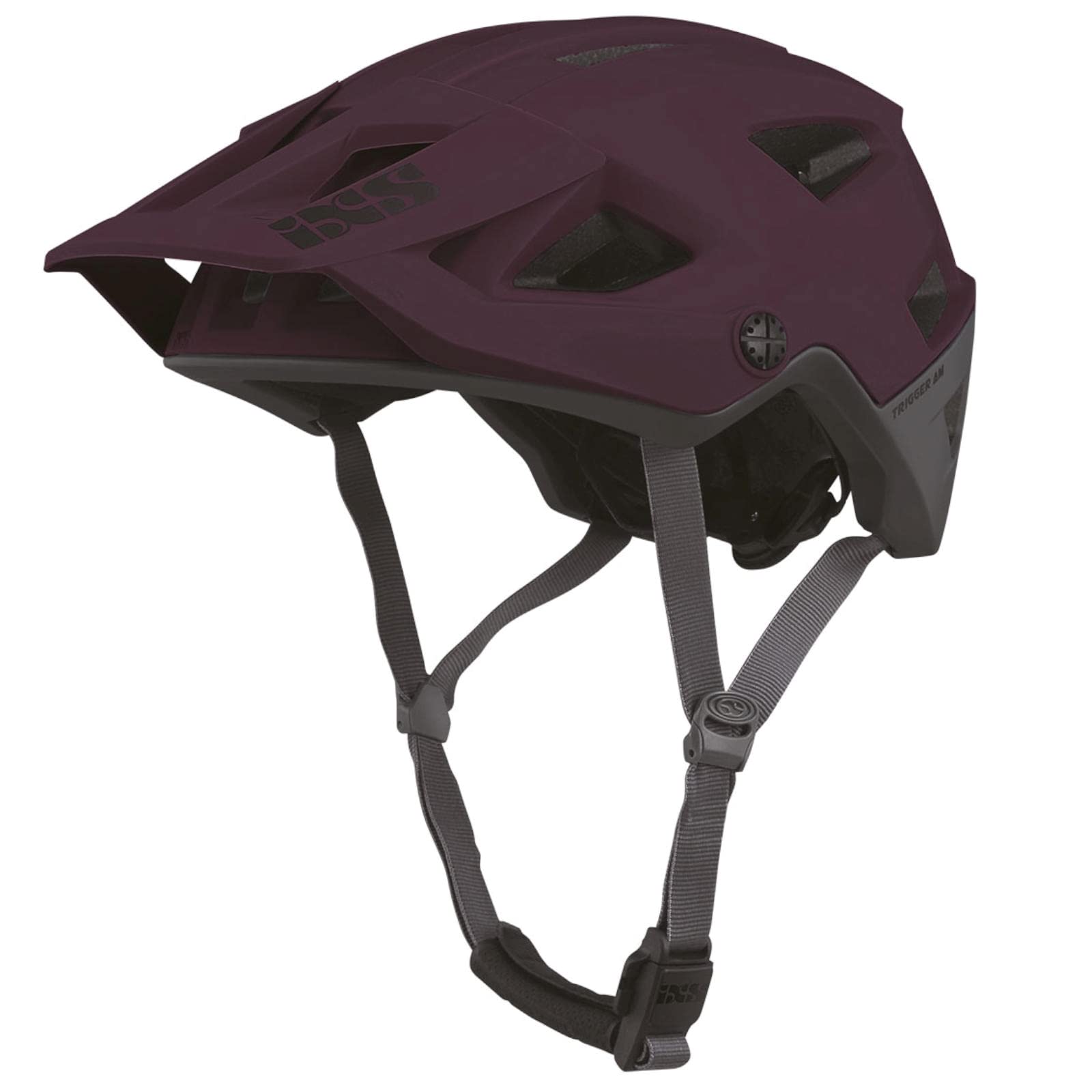 iXS Fahrradhelm Trigger AM, Raisin - Violett, M, 470-510-9110