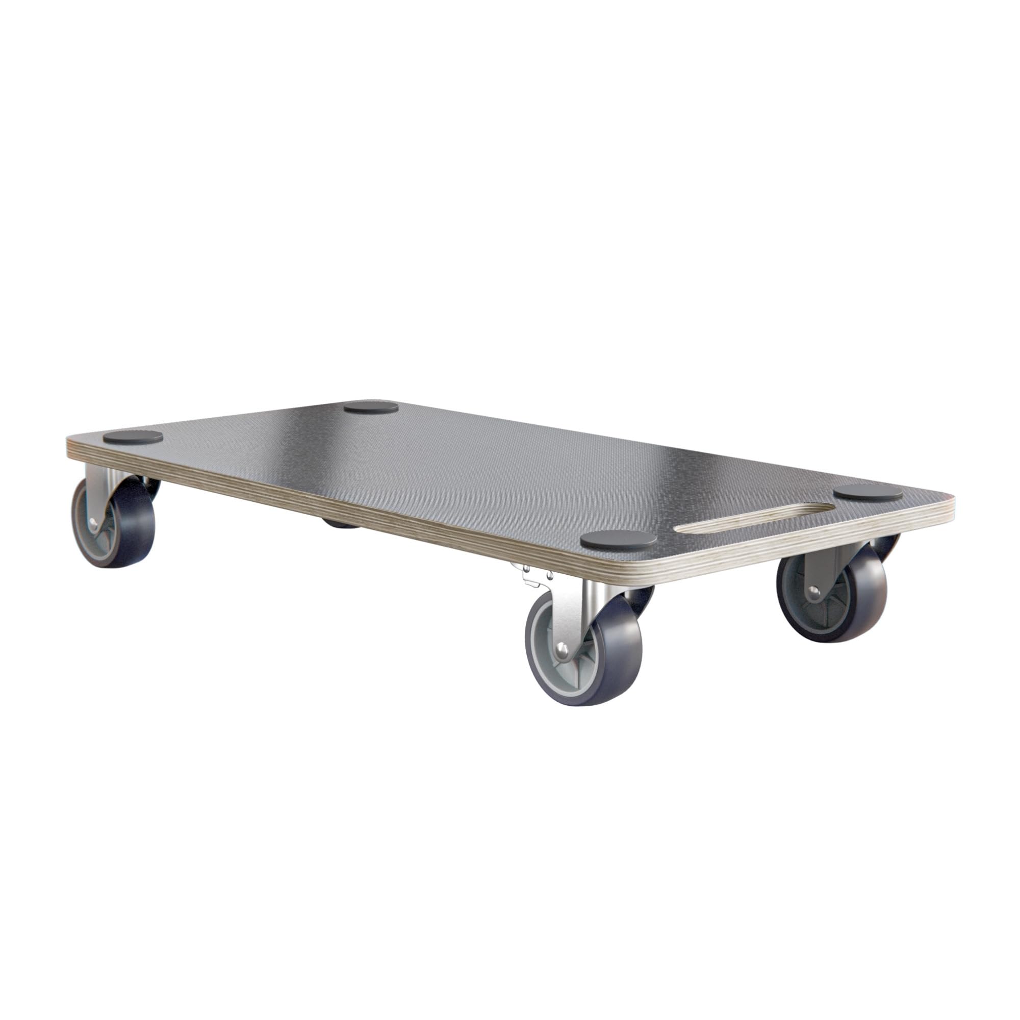 Amig Base Rotante Per Lavatrice E Mobili – Set Di 2 Piattaforme In Acciaio Con 24 Ruote, Carico 125 Kg, Estensione 44-70 Cm, Bianco