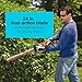 BLACK+DECKER 40V MAX* 24 in. cordless hedge trimmer with POWERDRIVE, Tool Only (LHT2436B)