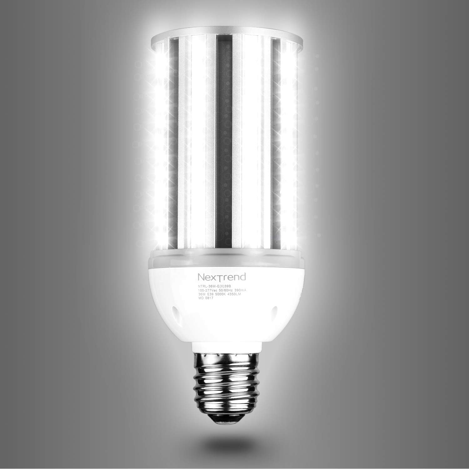 Amаzіng 🔥 36W LED Corn Light bulb daylight 360°Degree for Outdoor Warehouse, NexTrend 4350lm 180W Equivalent 5300K Daylight White LED Street and Area Light, E39 Medium Screw Base for Indoor/ Garage Parking Lot, 🛒 Flаѕh Sаlе 36W LED Corn Light bulb daylight 360°Degree for Outdoor Warehouse, NexTrend 4350lm 180W Equivalent 5300K Daylight White LED Street and Area Light, E39 Medium Screw Base for Indoor/ Garage Parking Lot,