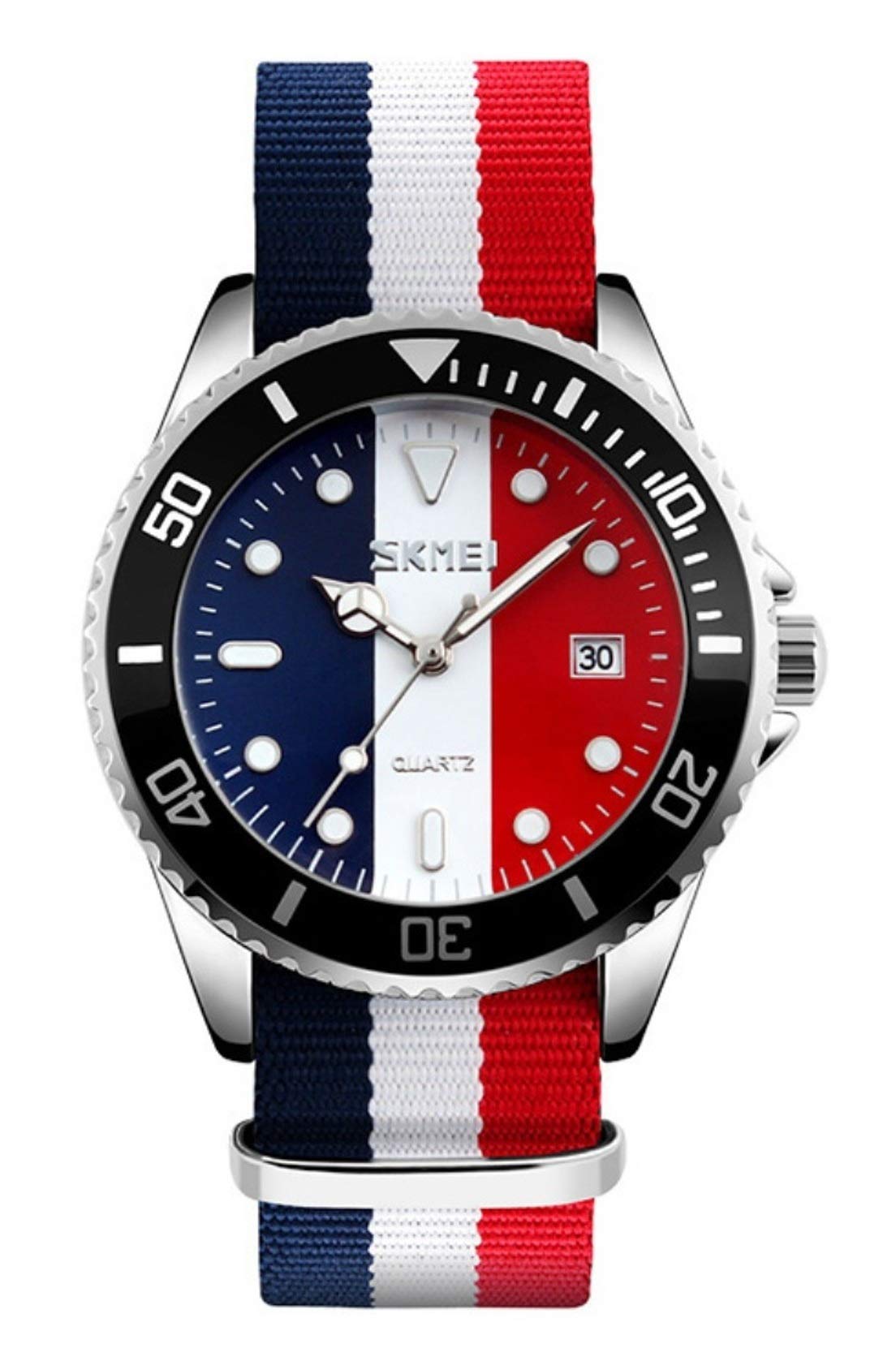 Skmei Casual Watch For Men Analog Fabric