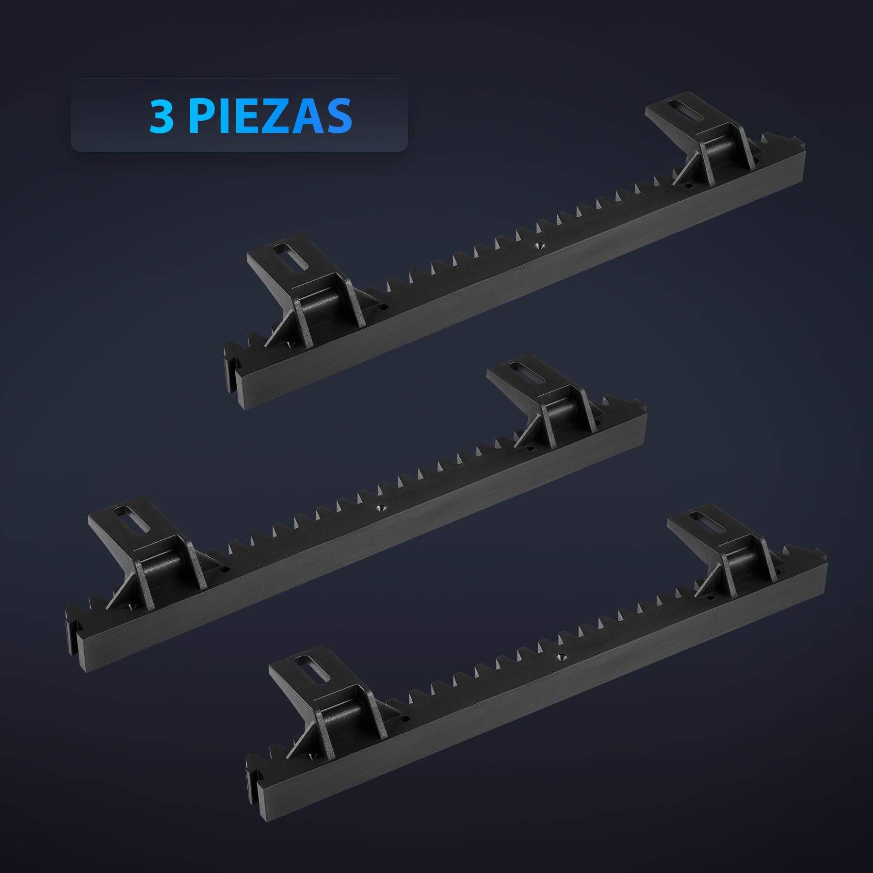 CO-Z 1M Cremallera de Nailon