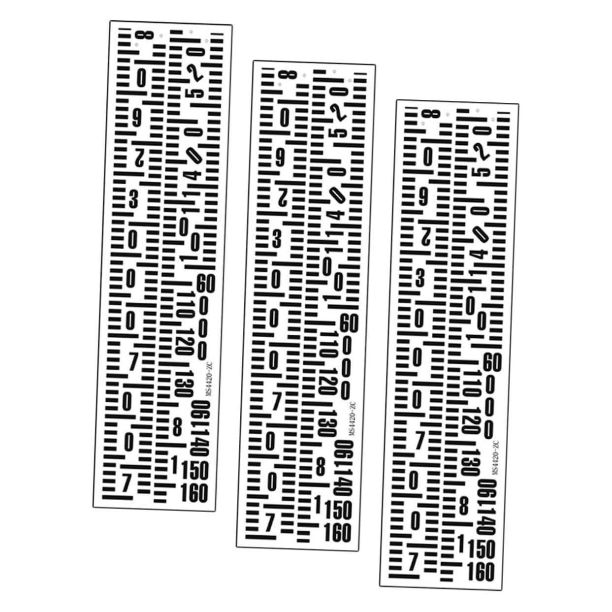 Levemolo Height Growth Chart Wall Decal Kids Growth Ruler Height Sticker for Children Kids Measuring Stick