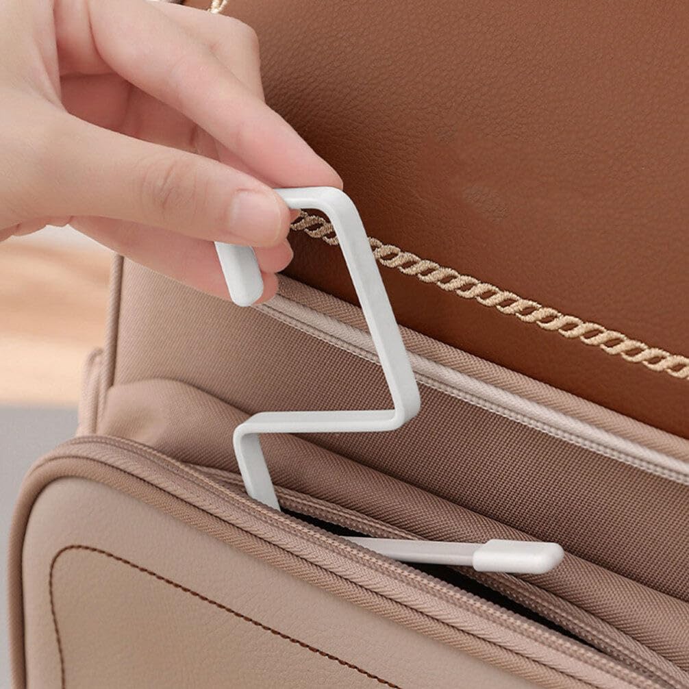 Alipis Bag Hanger Table Hooks for Hanging Bags Desk Backpack Hook Safety No Drilling Needed