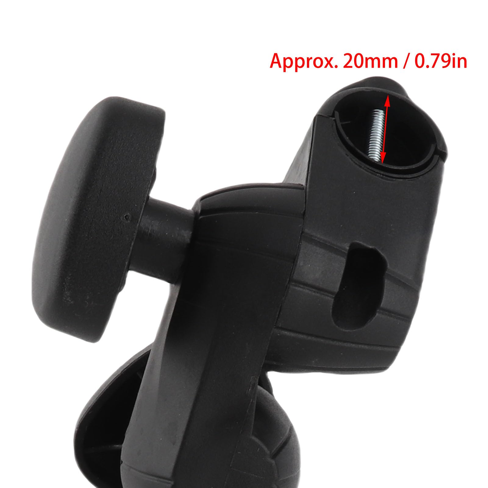 Soporte para Paraguas de Golf Universal Ajustable Negro