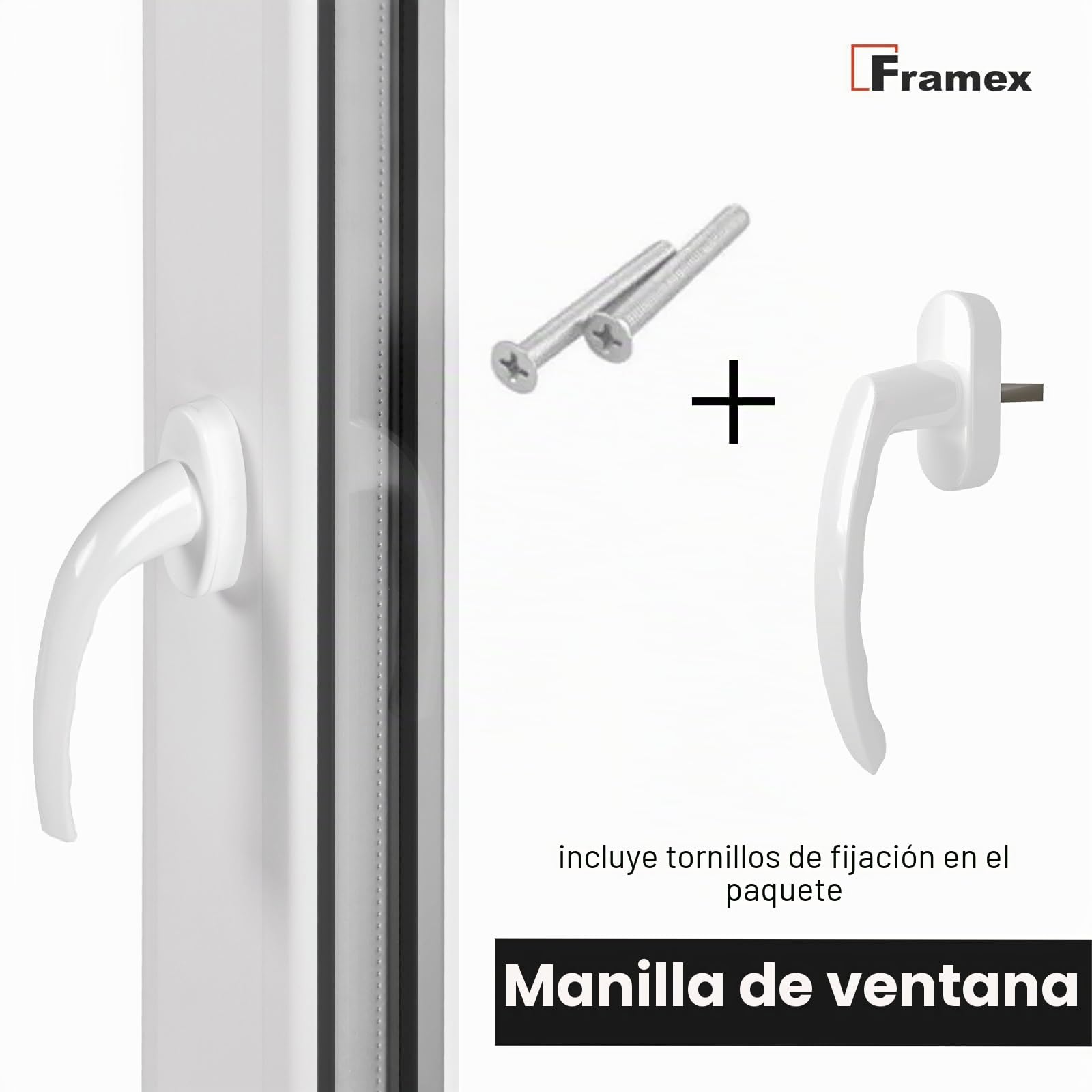 Ventana Para Sótano, Blanca, 80 x 80 cm (800 x 800 mm) de Ancho x Alto, Doble Acristalamiento, Cristal Transparente (32 mm), Oscilobatiente, Izquierda, perfil de 4 cámaras de 58 mm