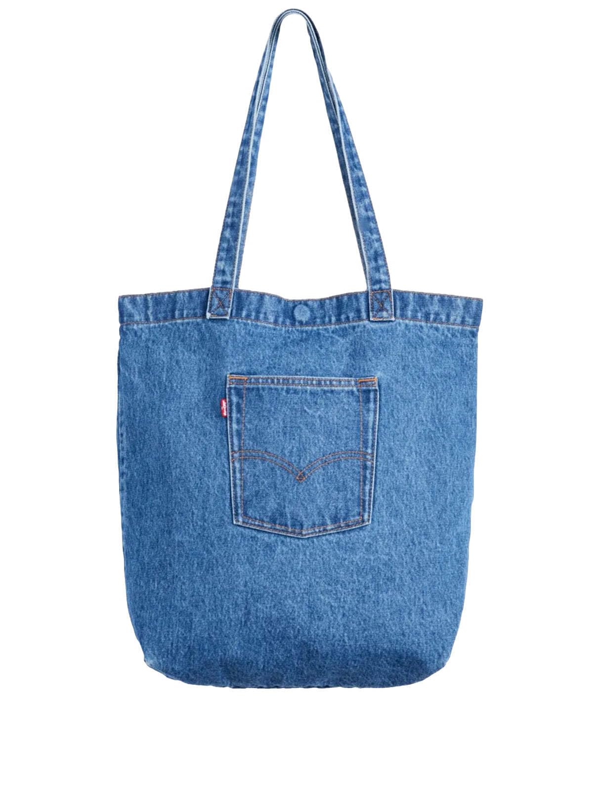Levi's Damen BACK POCKET TOTE ELEVATION BAGS, OCEAN INDIGO WASH 6, OS