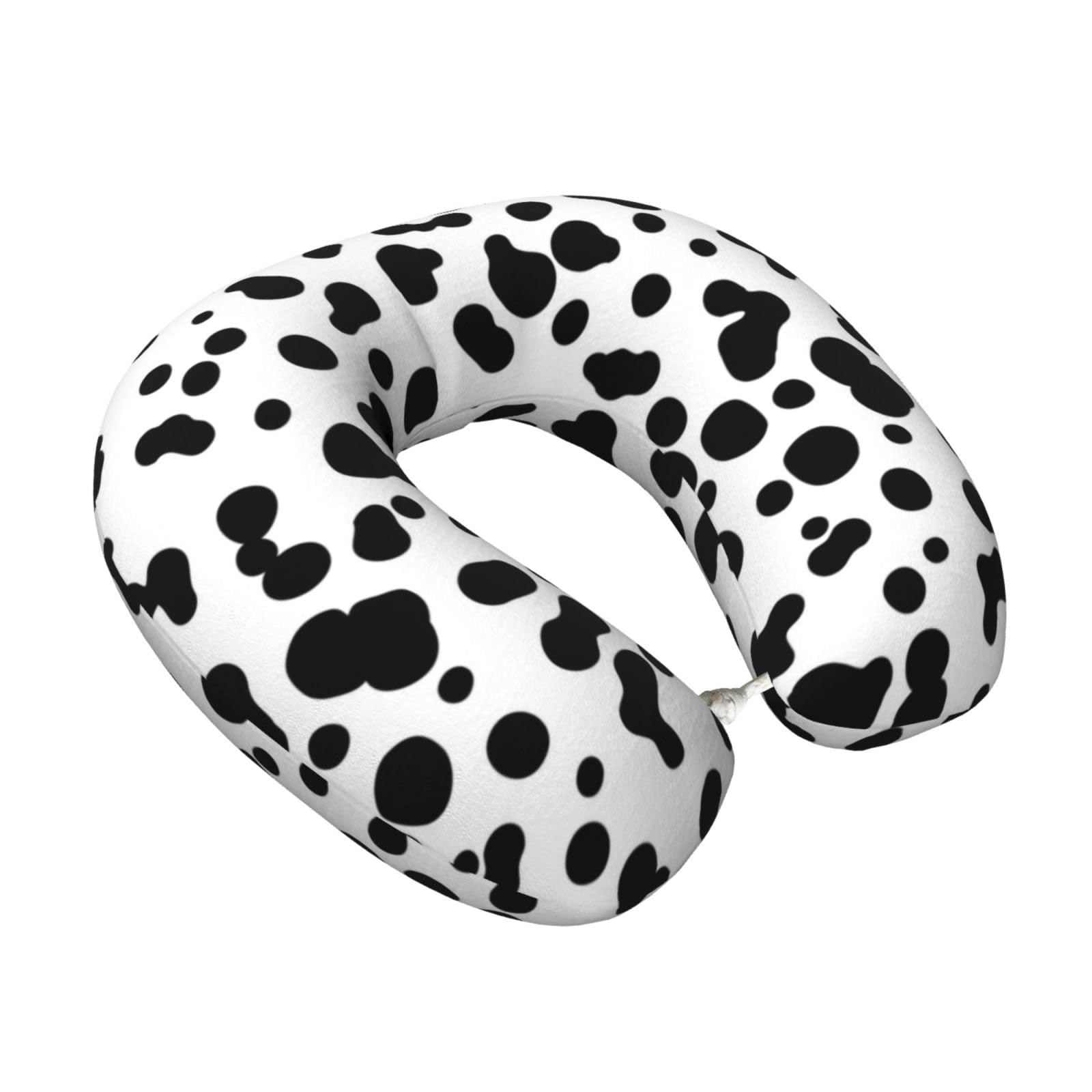 LKYMOH Cow, Travel Neck Pillow U-Shaped Memory Neck Support Soft Comfortable With Washable Cover For Airplane Car Traveling and Office