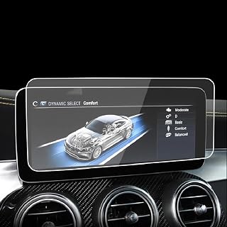 AzuMio Para Mercedes-Benz Class-C AMG C43 C63 Car center console LCD tela de vidro temperado película protetora película de vidro
