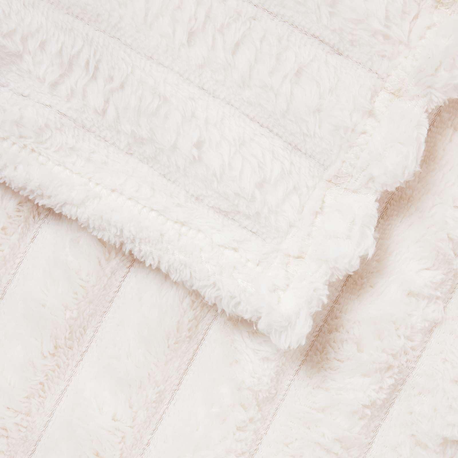 Générique Coperte in pile, 6 pezzi, color crema, 200 x 150 cm | Leggero 260 g, lavabile in lavatrice, uso interno, ideale divano letto