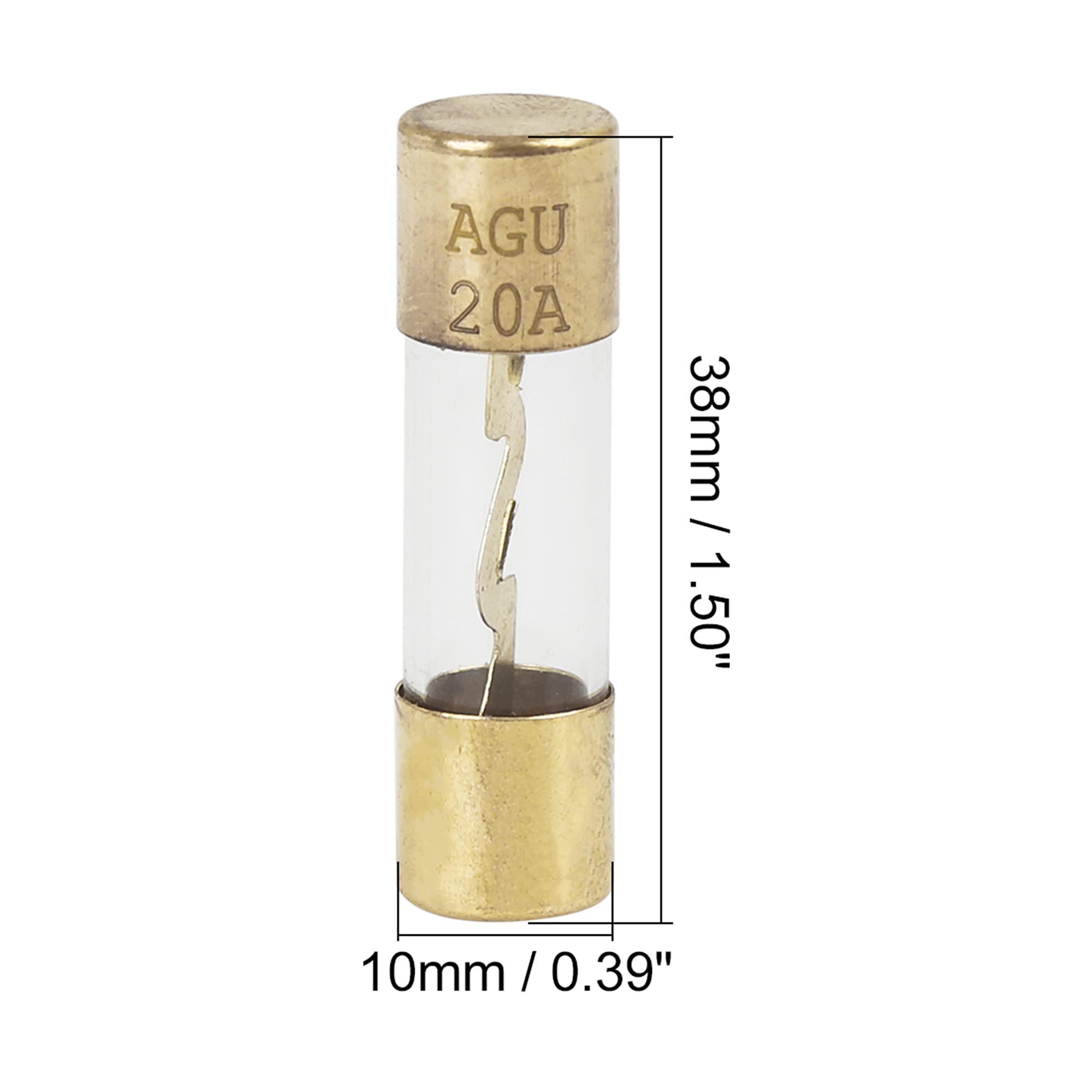 Porte-fusible En Ligne AWG Avec Fusible AGU 70A - Pour Câbles 4/6/8, Installation Facile, Auto - 10