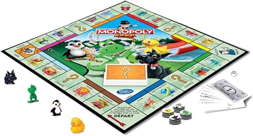 Miniatura 4 de Monopoly Junior - Juego de mesa para niños - Juego de mesa - Versión en francés
