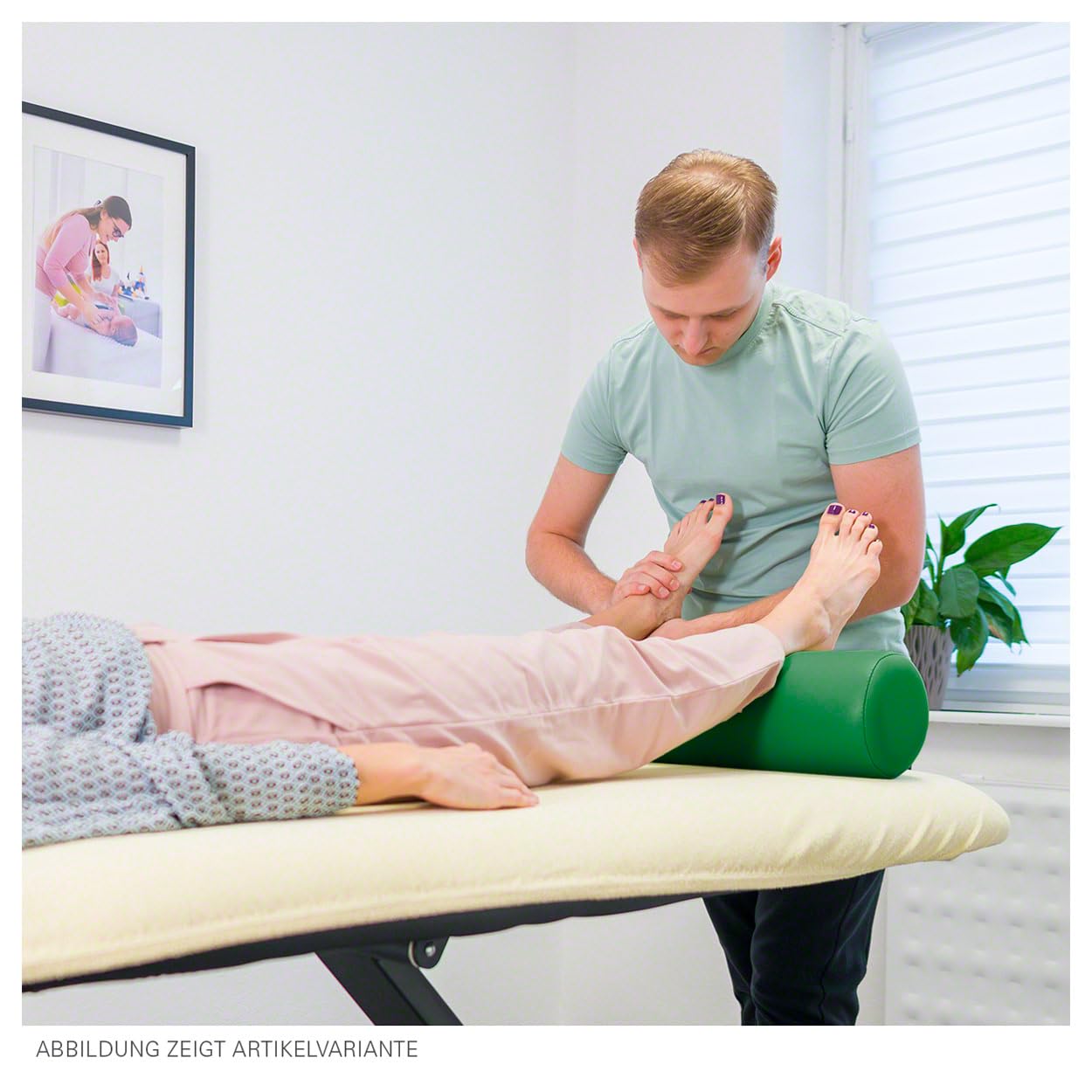 Sport-Tec Almohada de posicionamiento Rodilla para Mesa de Masaje 22x50 cm