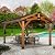 Backyard Discovery Norwood 14x12' Cedar Wood Gazebo with Steel Roof