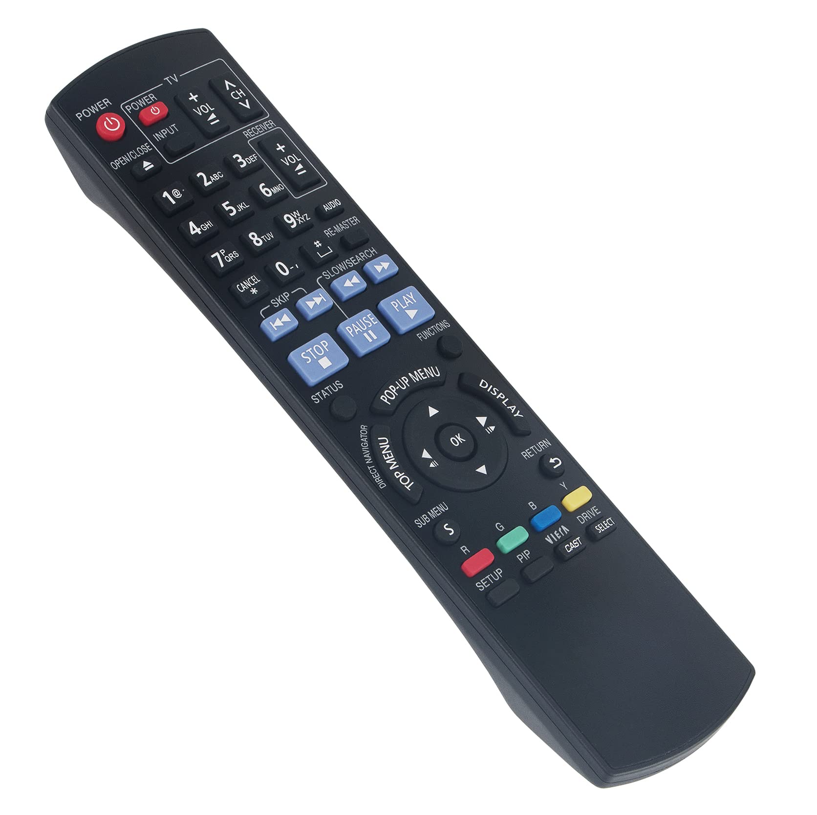 PANASONIC DMP-BD75 LETTORE Blu-Ray Disc Nero Originale Testato - Foto 6