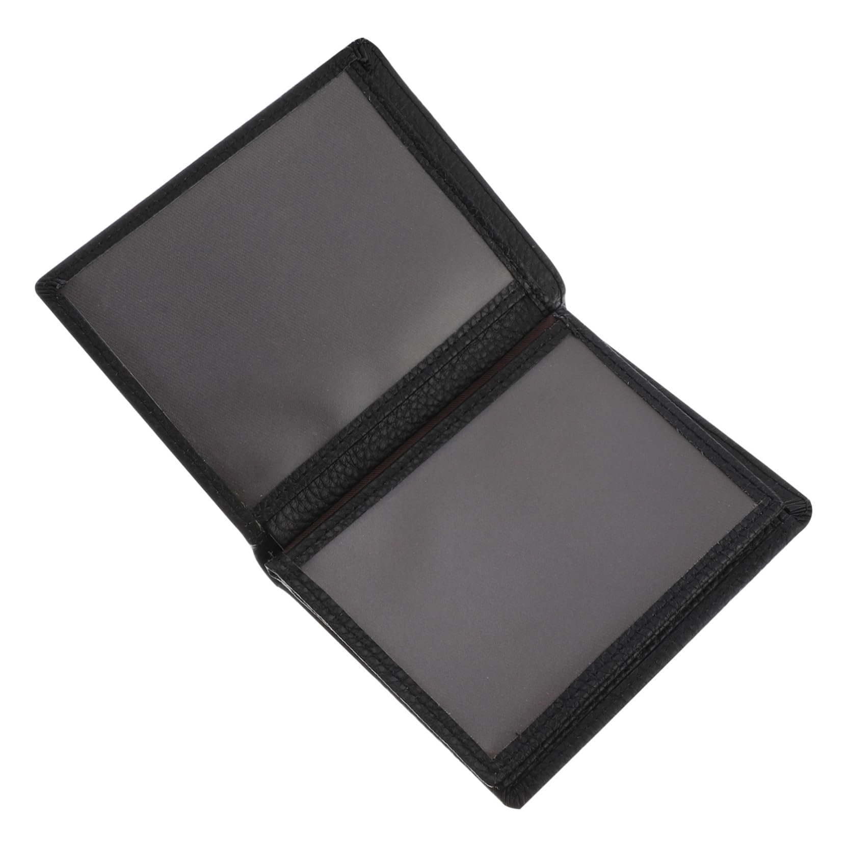 GANAZONO Driver's License Id Cards Wallet Cards Case Wallet Id Wallet Driver License Holder Wallet for Men Cards Holder Wallet for Men Cards Pouch Cowhide Black