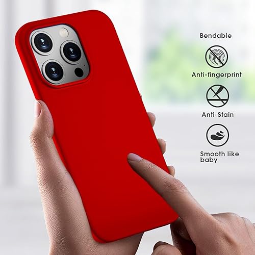 Miniatura 5 de X-level Funda compatible con iPhone 15 Pro, delgada, ultrafina, serie Guardian, revestimiento de TPU suave con acabado mate, ligera, antiarañazos,