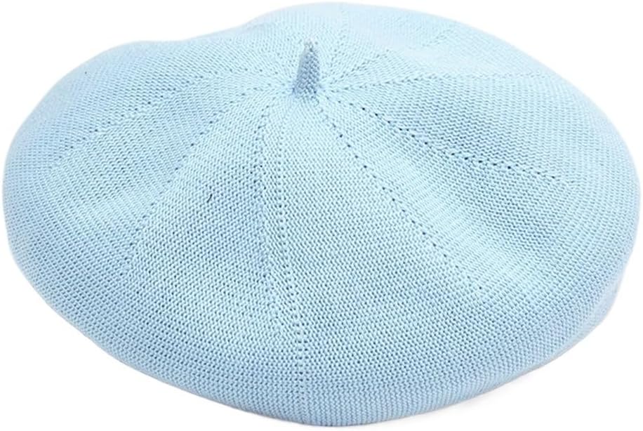 Painter Hat Solid Vintage Cap Beret Cap Women Girl Cap