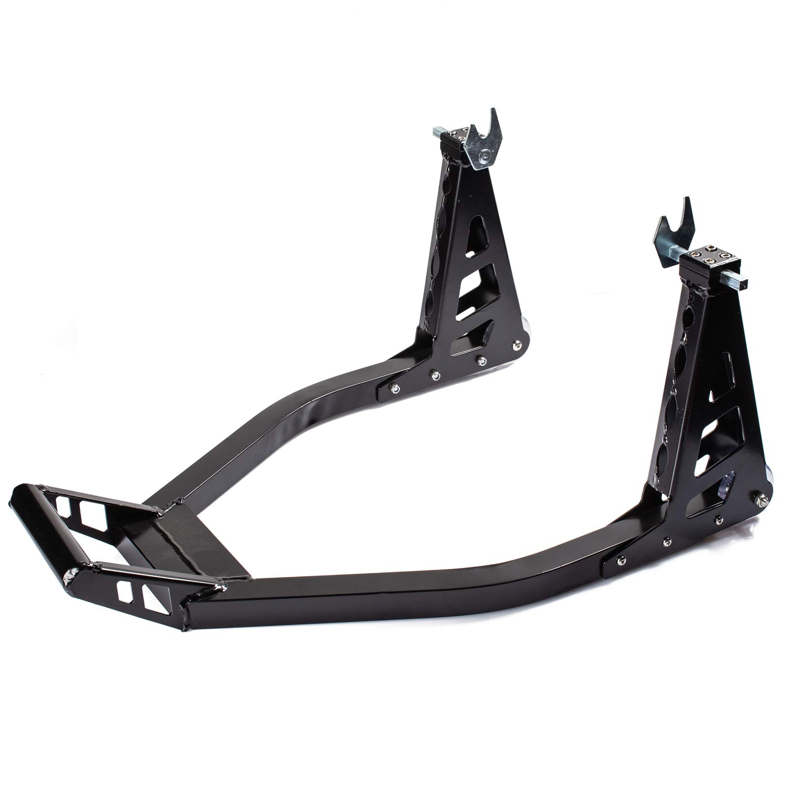A Soporte de motocicleta de pro Hinterrad ajustable Lápiz goma ruedas Negra racingadapter
