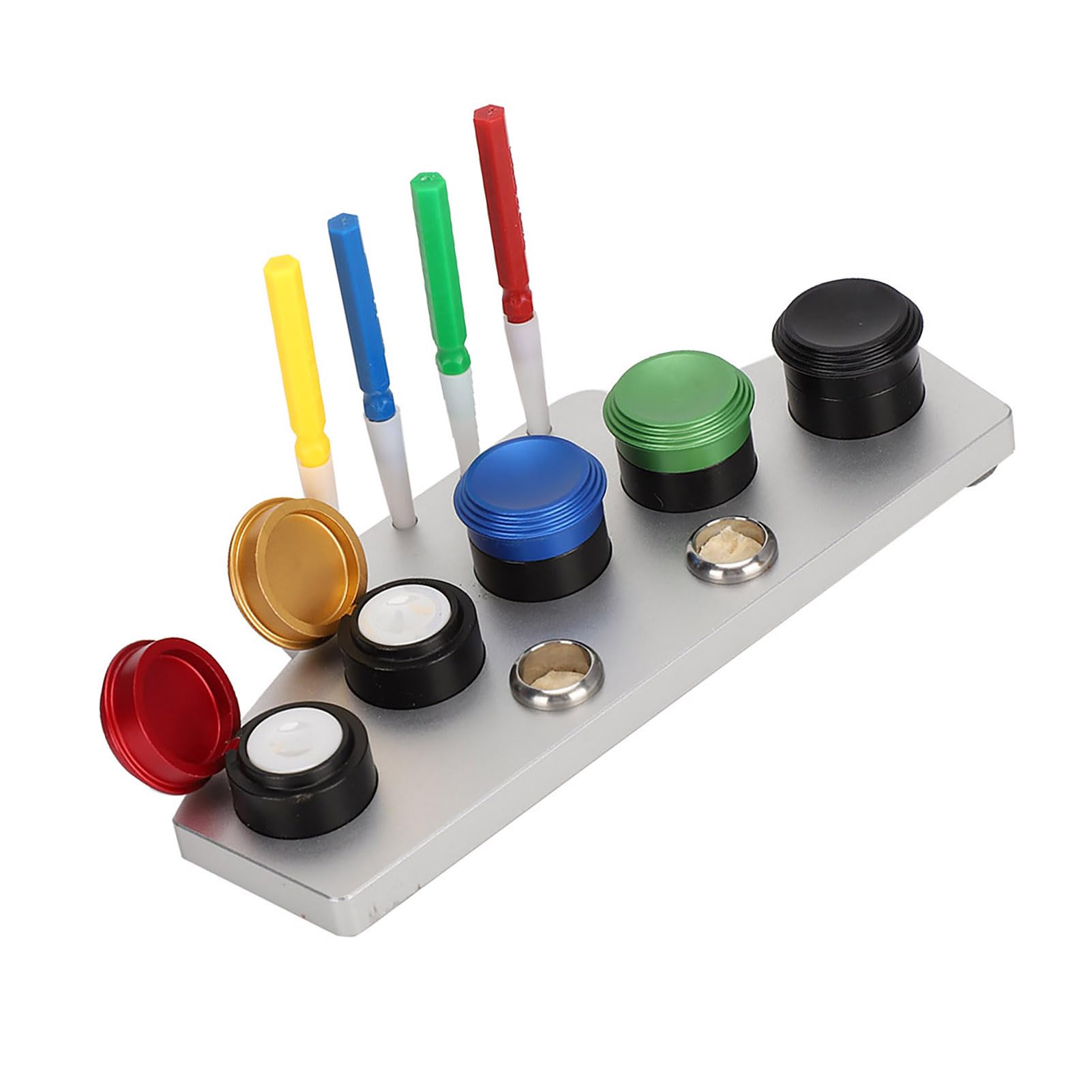 Montre Huilier Métal avec 4 Outils de Trempage pour Lubrification