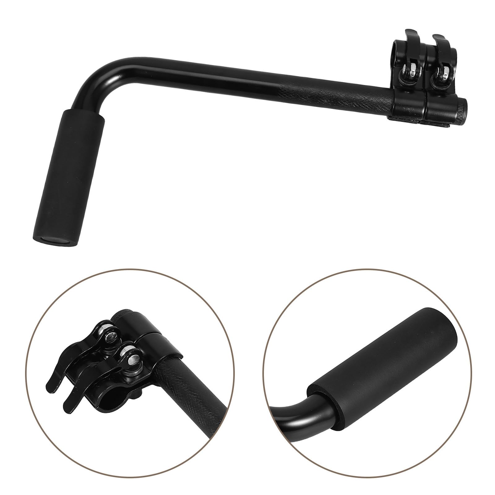 minkissy 2 Piezas Extensor de Mango para Silla de Ruedas Accesorio Práctico para Empujar Paquete de Unidades para Mayor Comodidad y Facilidad
