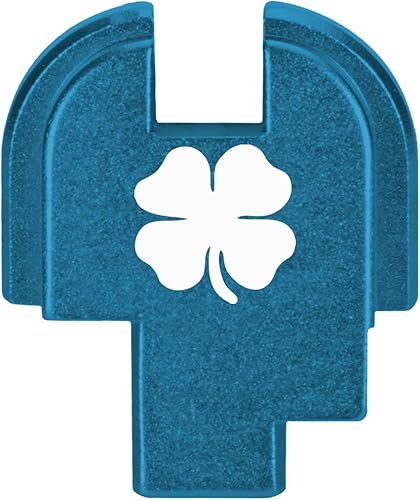 NDZ Performance Placa de cubierta trasera para Springfield Hellcat & Hellcat Pro de 0.354 in de aluminio anodizado grabado con láser, fabricada en