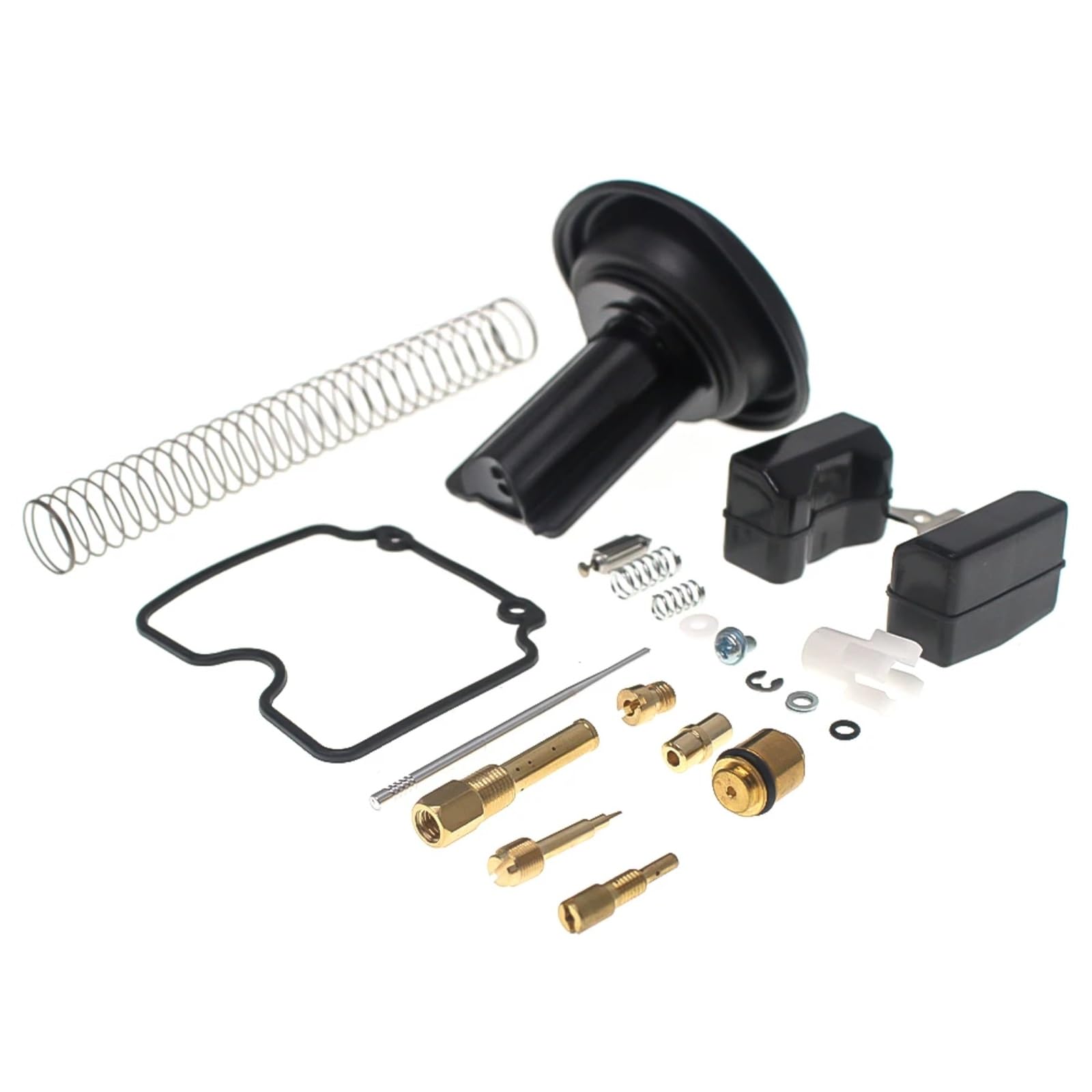 Kits Reparación Carburador Kit De Reparación De Carburador Motocicleta, Pieza De Flotador De Émbolo Compatible Con TK MV30 PD30 30Mm 250Cc ATV Para ATV250 EN250 JS250 QM250GY GXT250 GP200