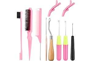 SWEET VIEW Crochet Hooks for Small Hair Braids