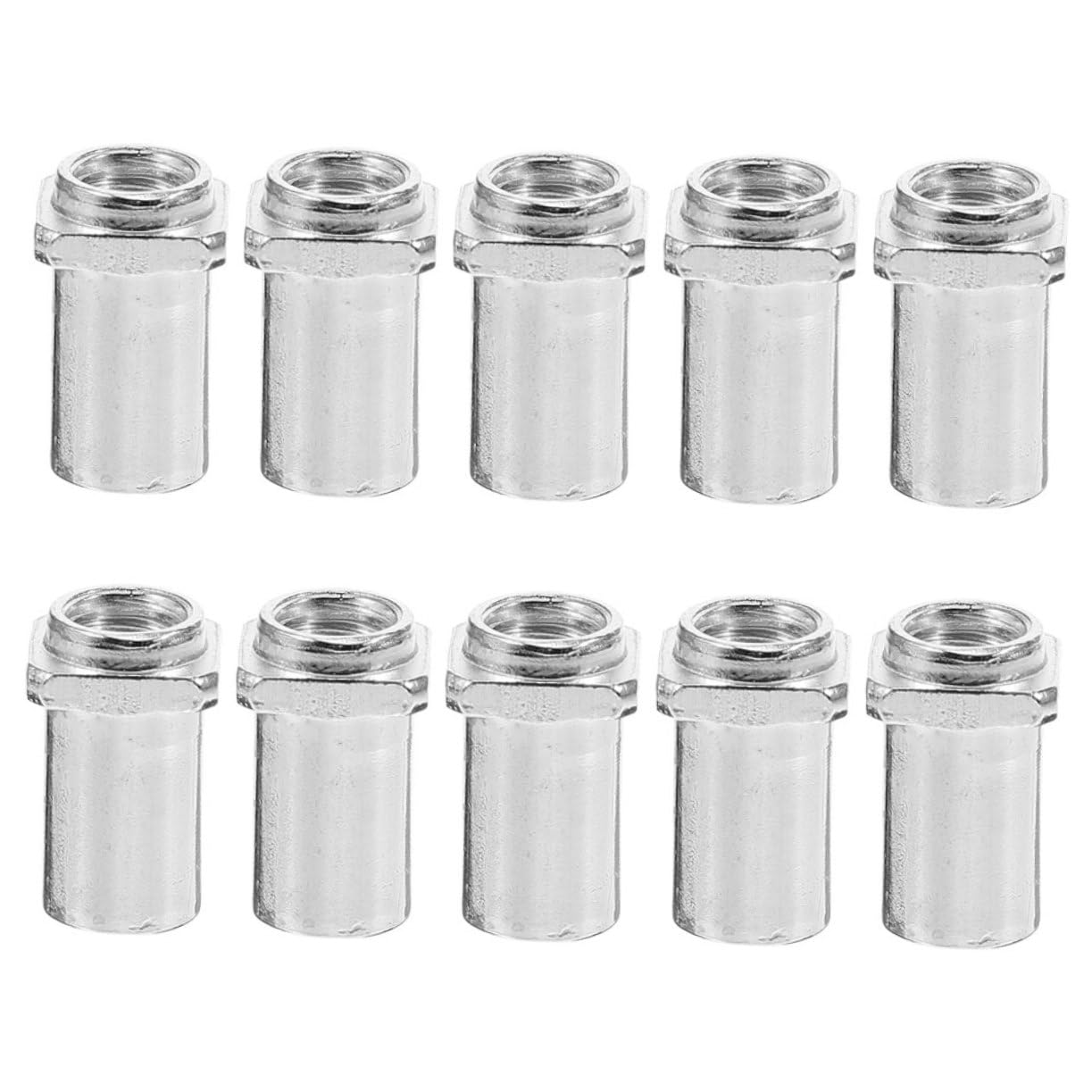 Totority 3sets Floor Drum Part Replacement Swivel Nuts for Snare Drum Lug Locks Swivel Nuts 10pcs*3