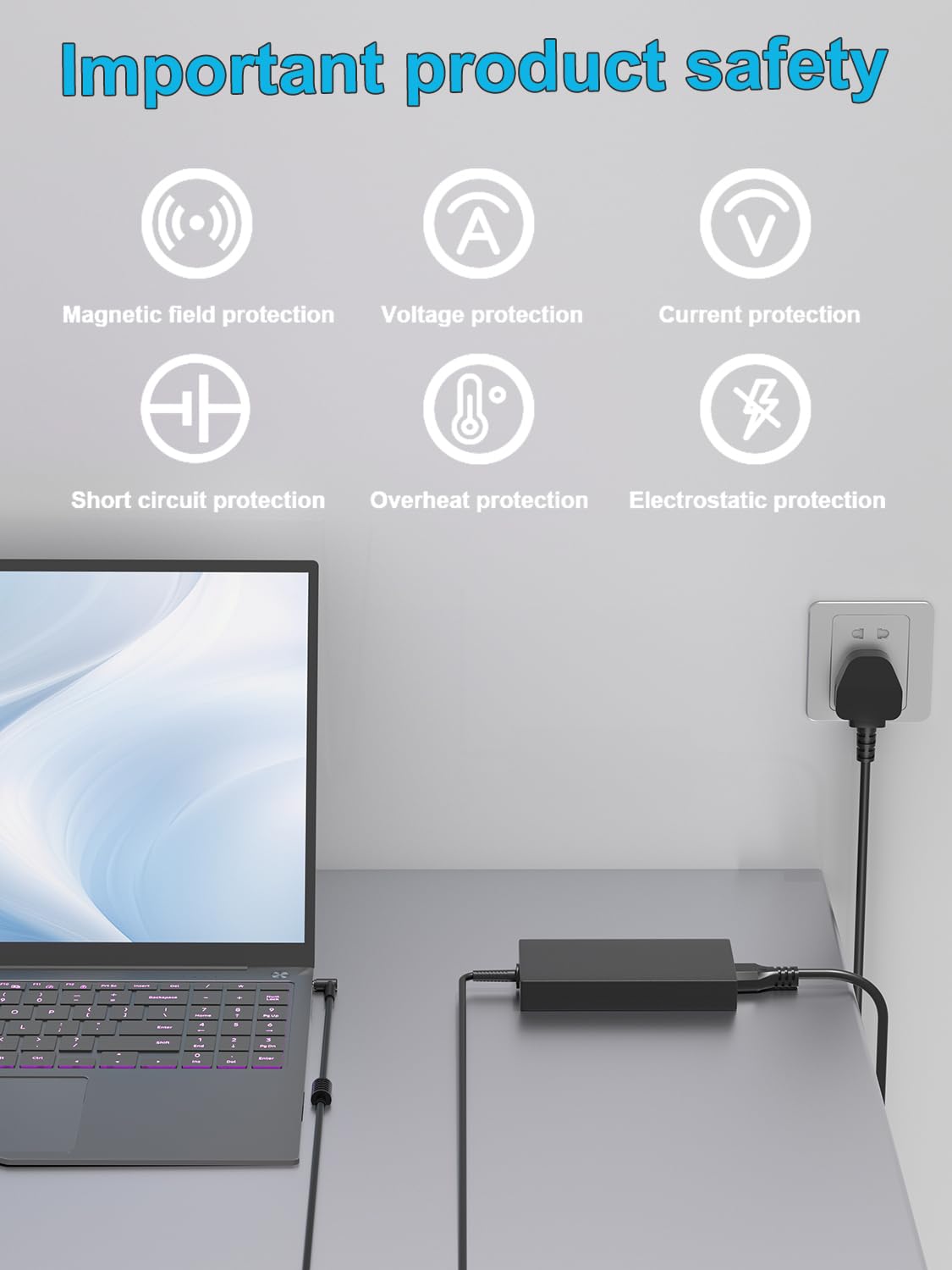 Cavo Ladegerät 230W 180W Ladegerät für MSI GE62MVR GE63 GE63VR GE65 GE72MVR GE73 GE73VR GE75 GL63 GL65 GL73 GL75 GP63 GP65 GP73 GP75 GT75 2 GT72 S GT72VR WT72 WT72S WE63 WE65 WE73 WE75 Laptop