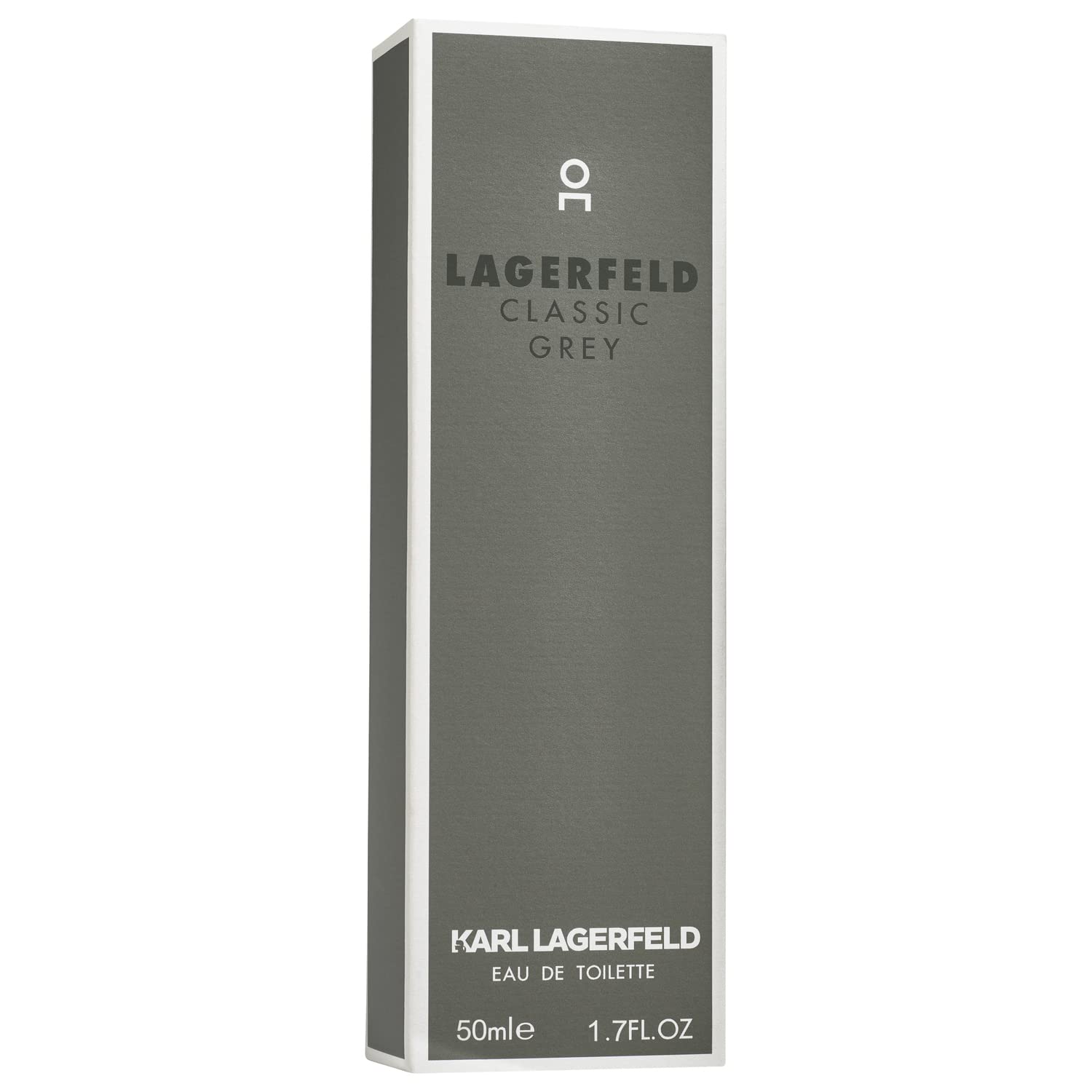 Karl Lagerfeld Classic Grey Eau de Toilette pour Homme, Ligne Classic Grey, contenance : 50 ML